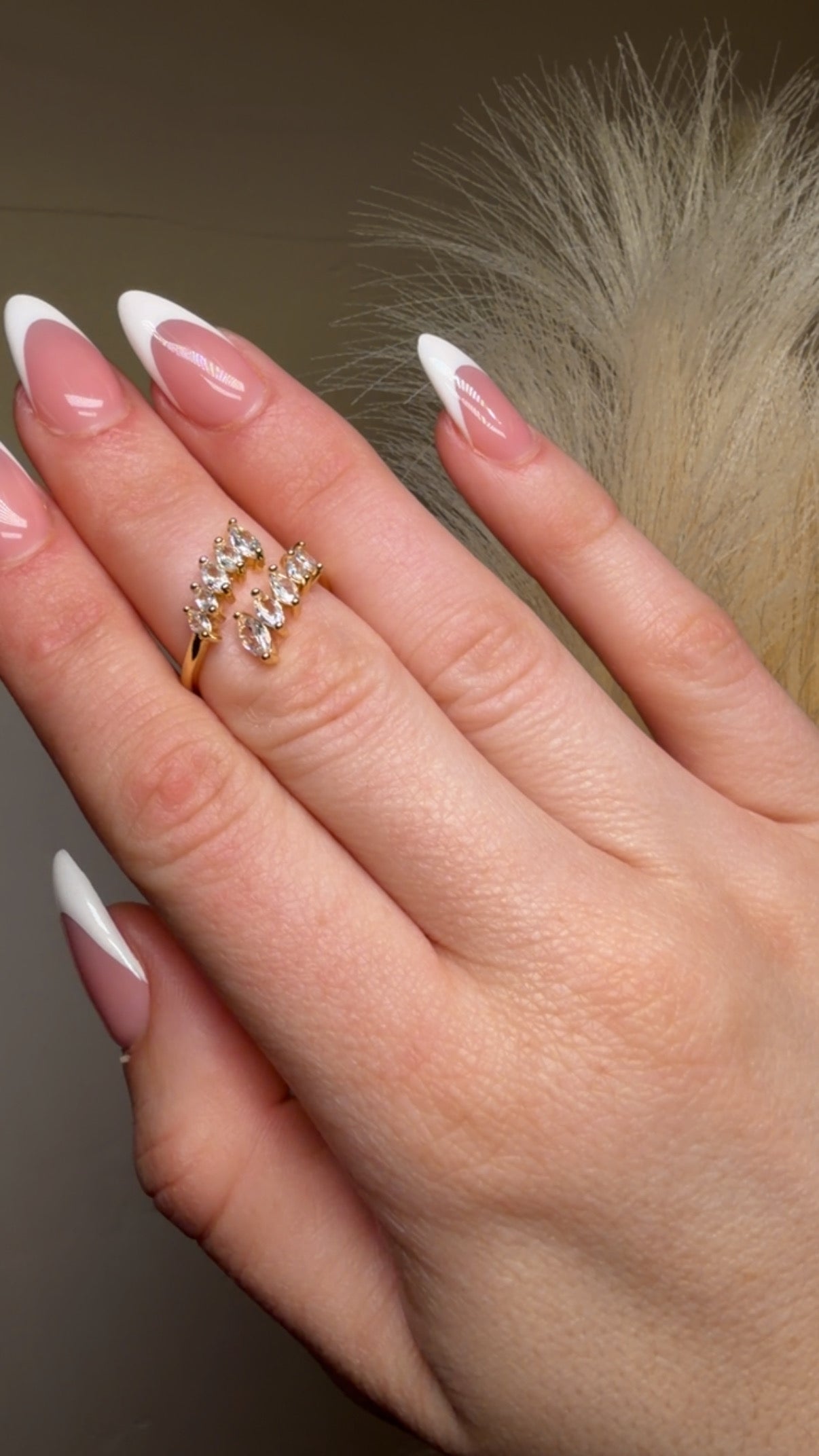 Marquise Gold Ring