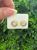 Adore Me Gold Stud Earrings