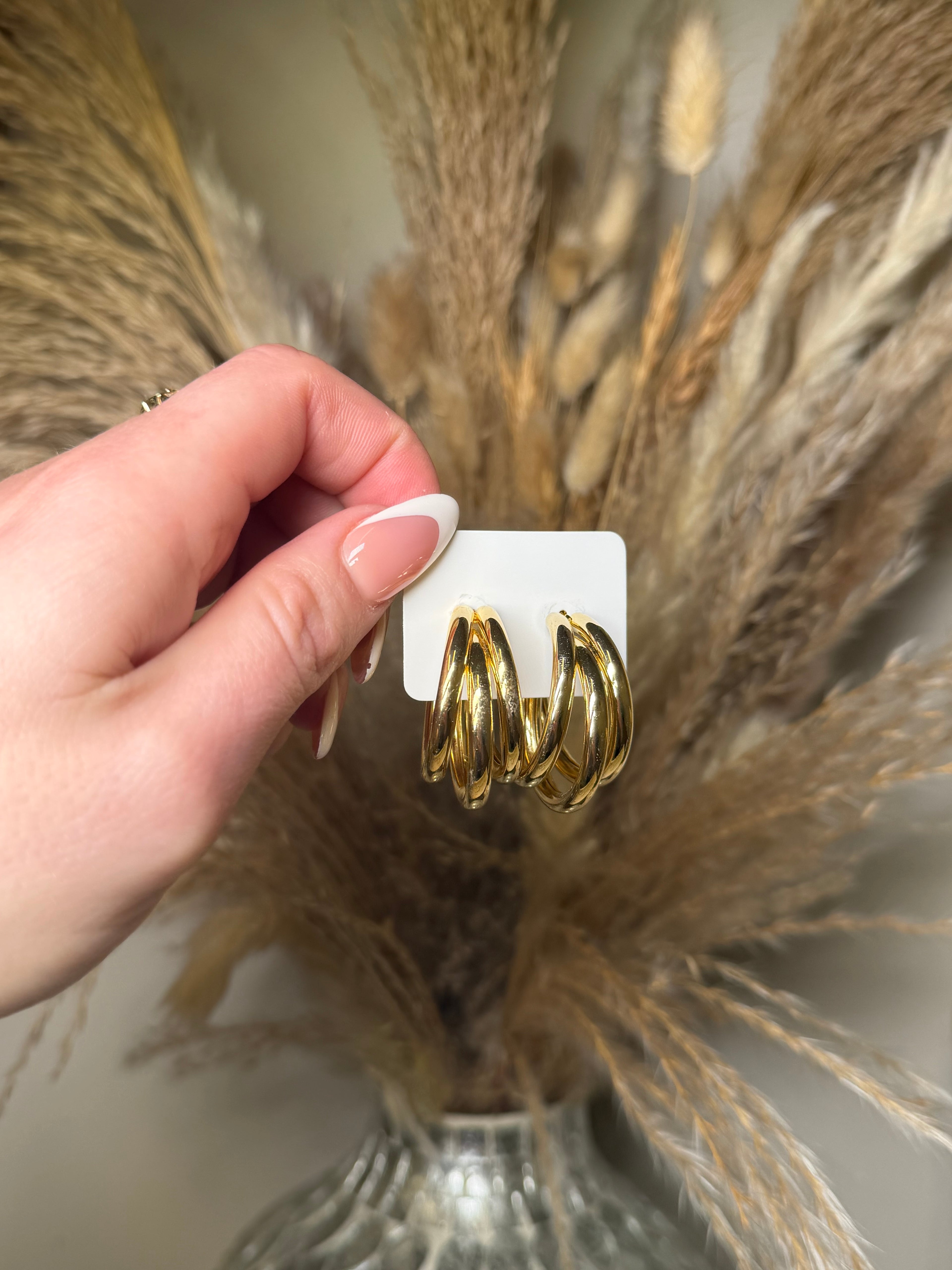 Stand Out Hoop Earrings