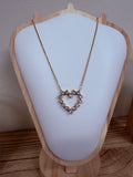 Heart Bezel Necklace
