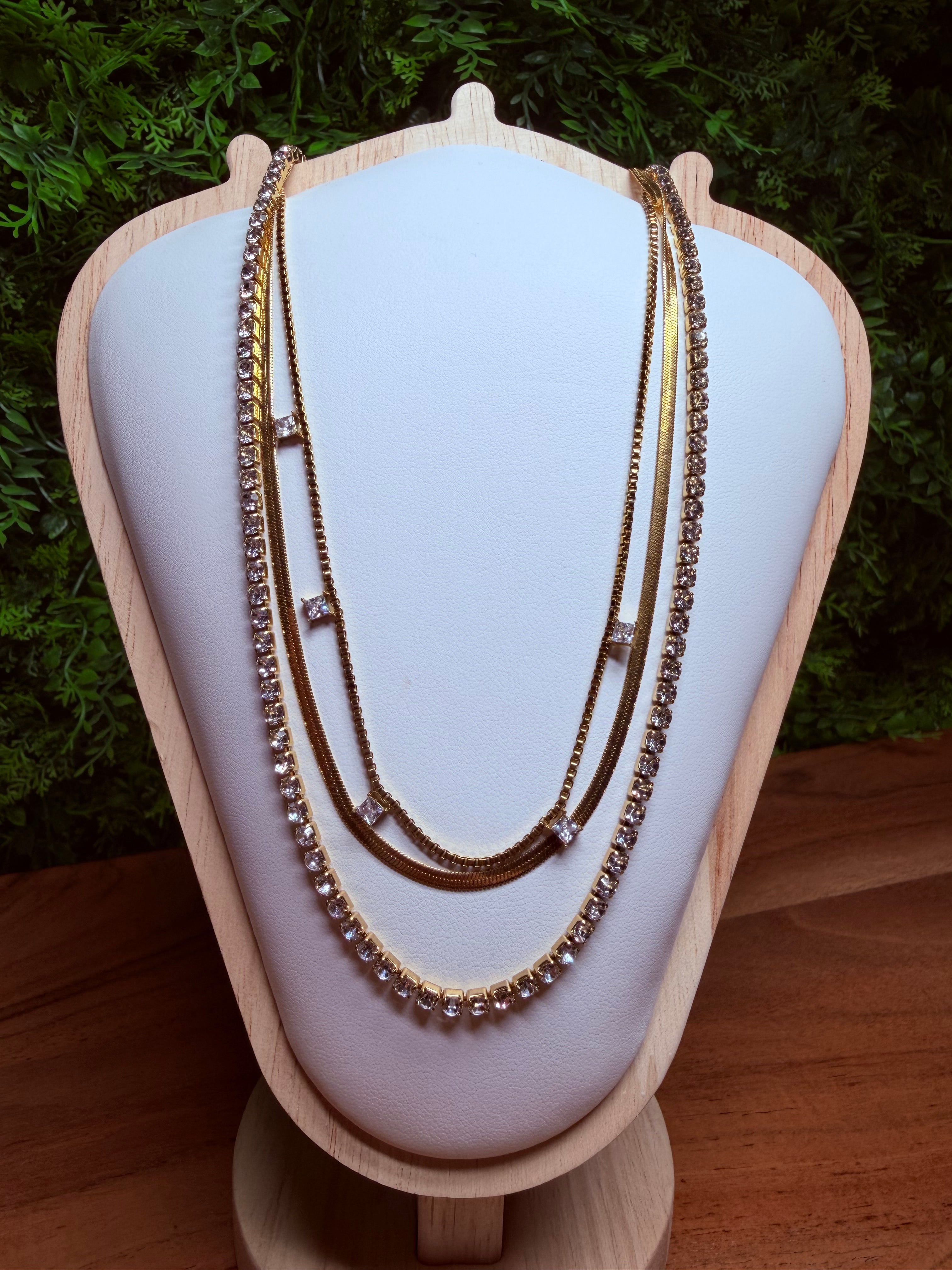 3 Chain Necklace