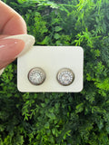 Adore Me Silver Stud Earrings