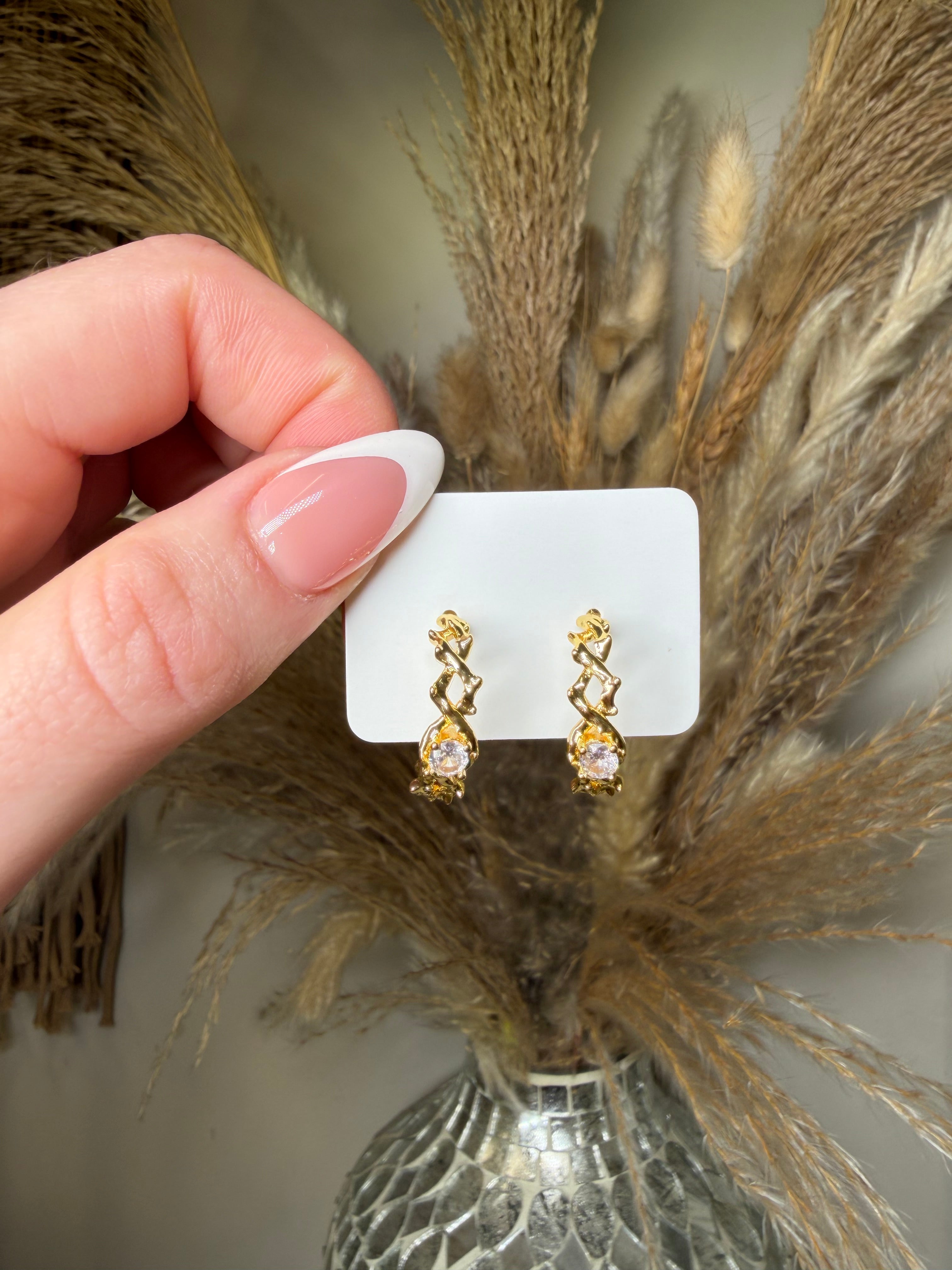 Spring Ting Hoop Earrings