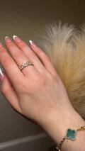 Gold Cz Ring